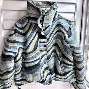 BDG Isla Wool Puffer Jacket - Urban Outfitters